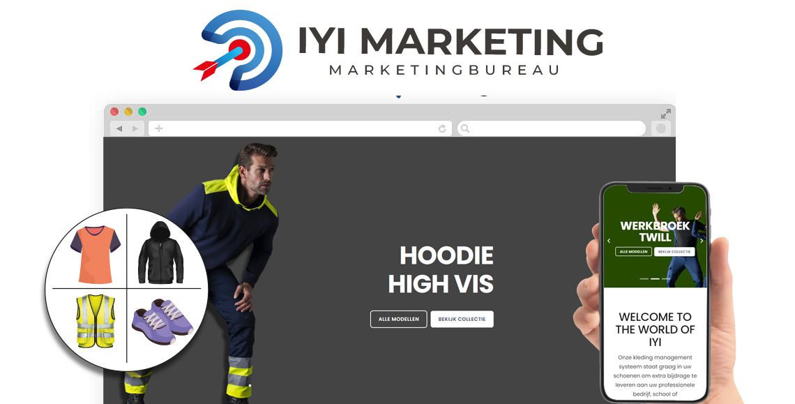 Werkkleding van IYI Marketing